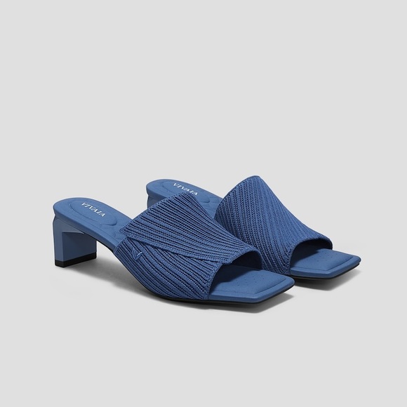 VIVAIA Square-Toe Block Heel Sandals - Picture 2 of 12